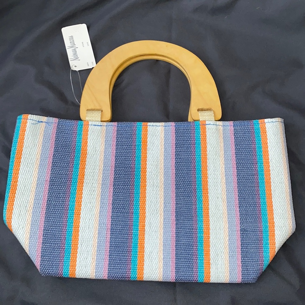 Vintage Neiman Marcus Striped Purse